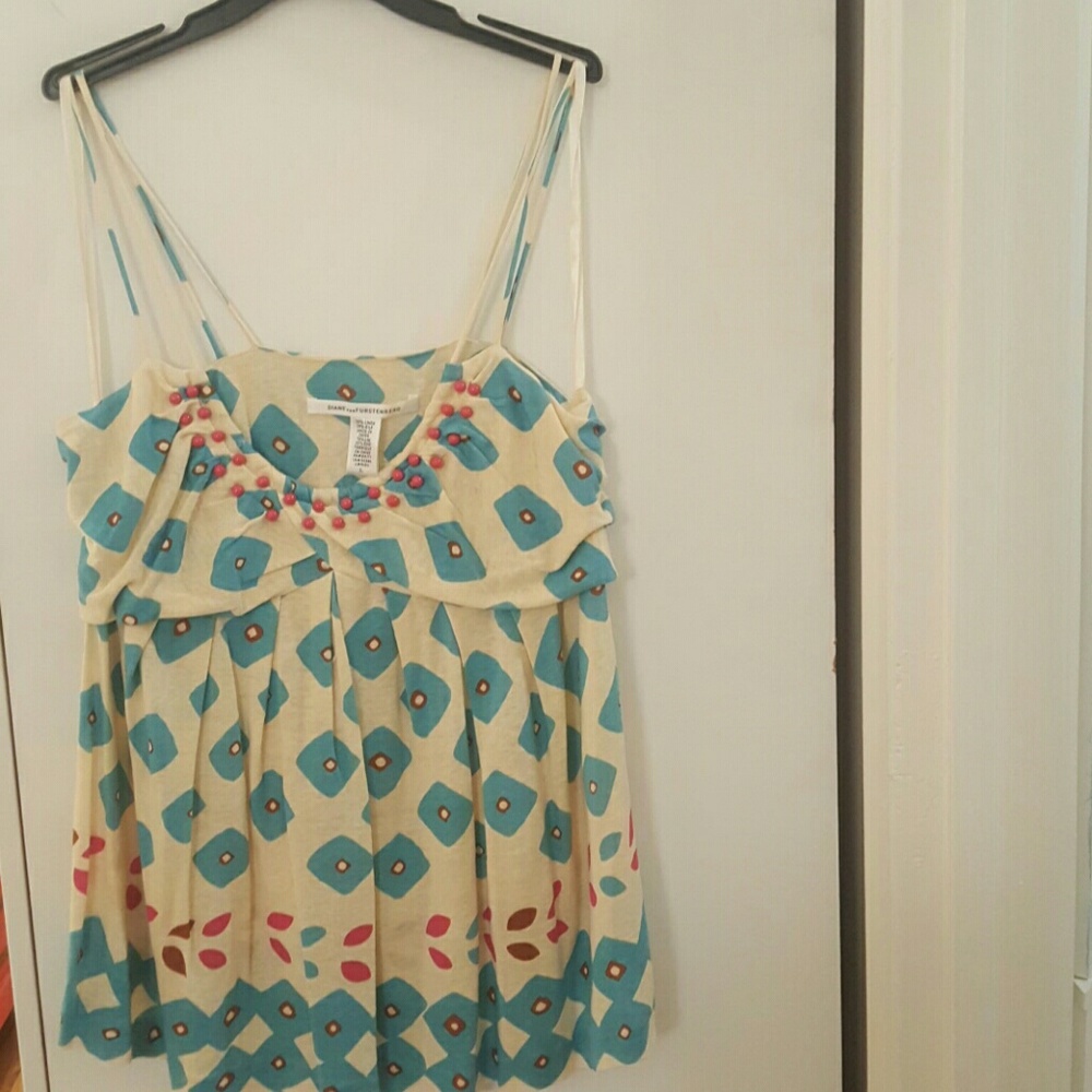 DVF Strappy Top